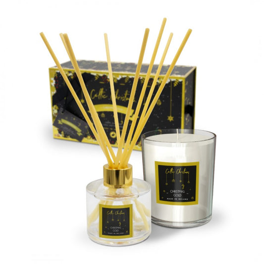 Celtic Candles Christmas Gold