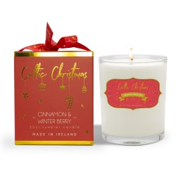 Celtic Candles Christmas Cinnamon & Winter Berries Candle