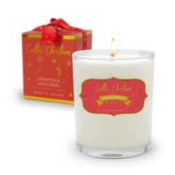 Celtic Candles Christmas Cinnamon & Winter Berries Candle