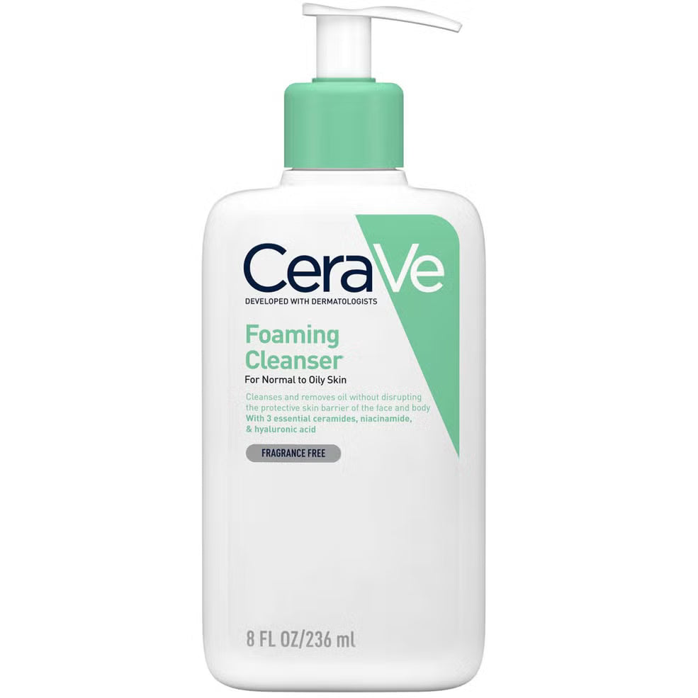 CeraVe Foaming Cleanser Gel Moussant 236ml