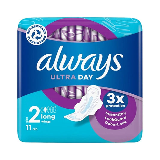 Always Ultra Day Long With Wings 11 Pack