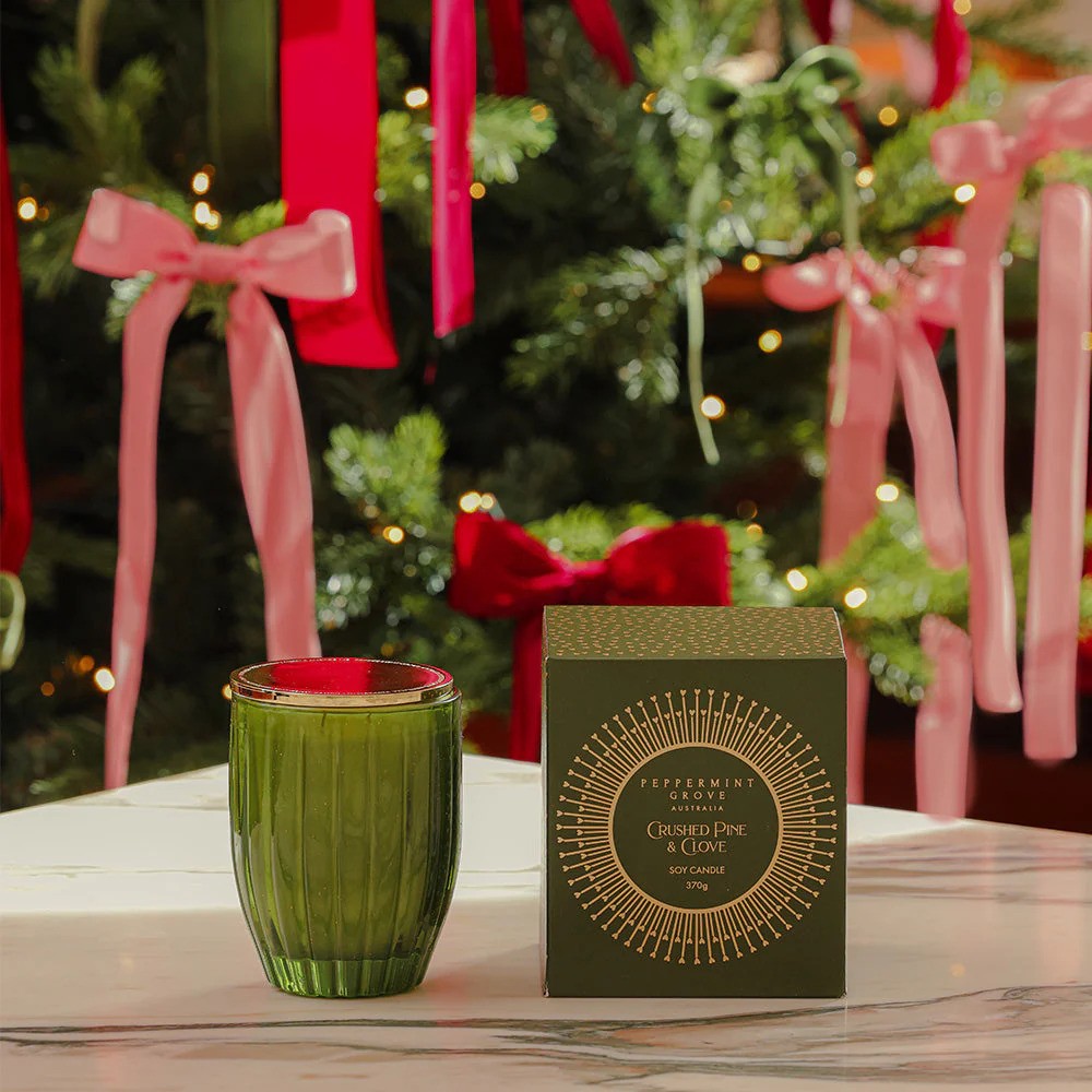 Crushed Pine & Clove Soy Candle 370g