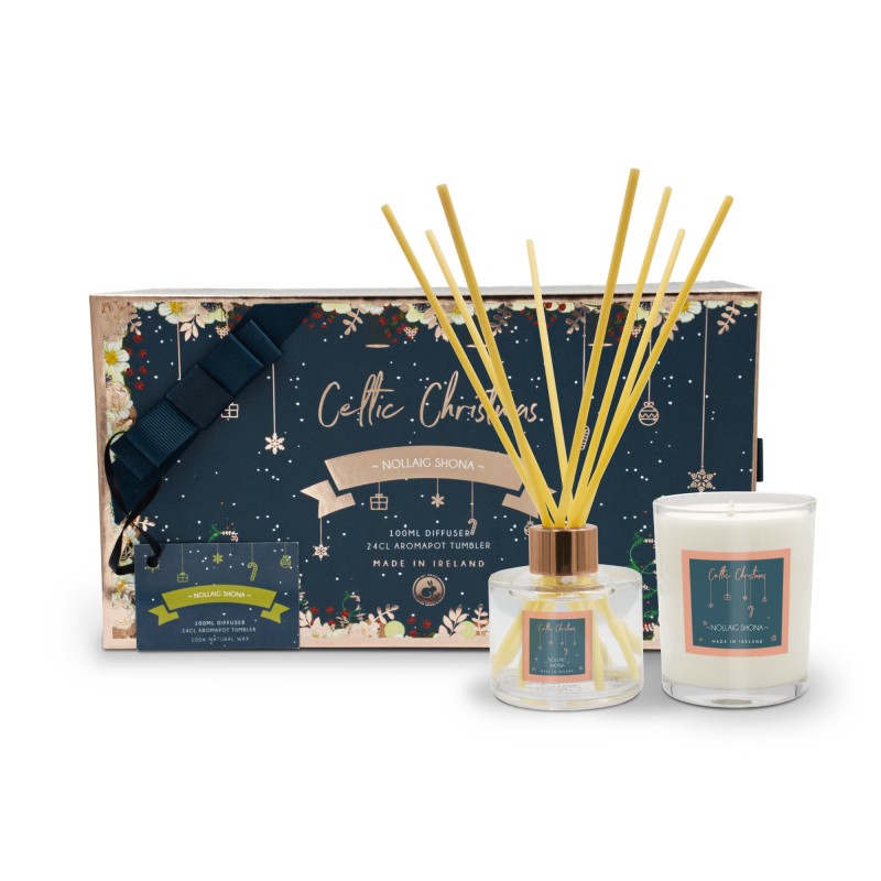 Celtic Candles Christmas Nollaig Shona