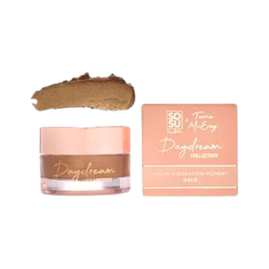SoSu Terrie McEvoy Cream Eyeshadow Pigment Gold Paris