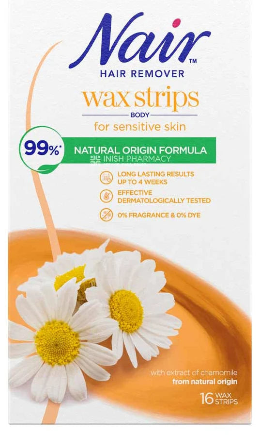Nair Wax Strips For Sensitive Skin