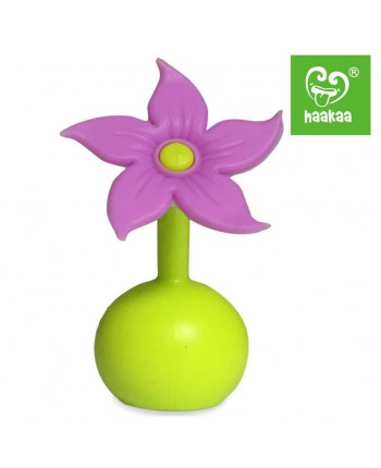 Haakaa Silicone Flower Stopper - Lilac