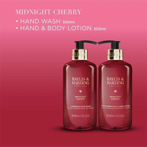 Baylis & Harding Midnight Cherry Luxury Hand Care Gift Set