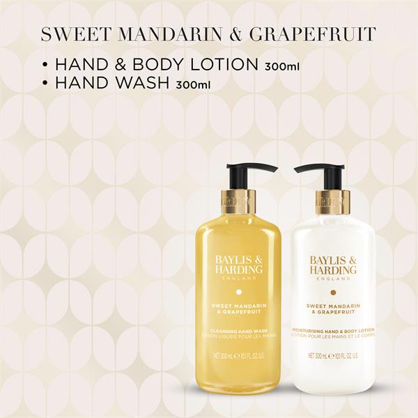 Baylis & Harding Sweet Mandarin And Grapefruit Luxury Hand Care Gift Set