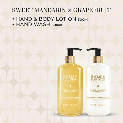 Baylis & Harding Sweet Mandarin And Grapefruit Luxury Hand Care Gift Set