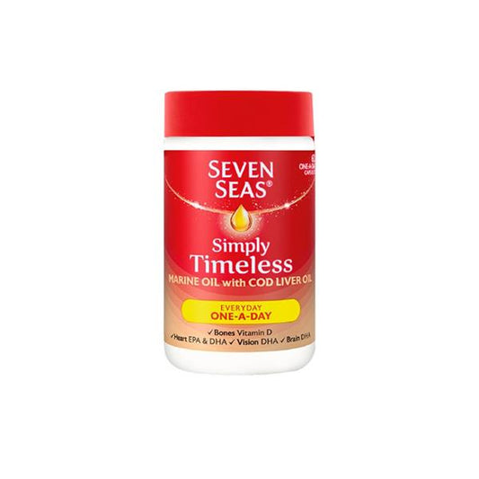 Seven Seas Pure Cod Liver Oil One A Day 60S