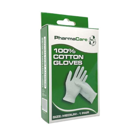 Pharmacare 100% Cotton Gloves Medium