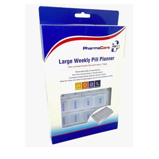 Pharmacare Weekly Pill Planner