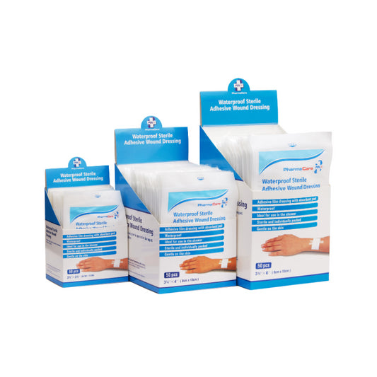 Pharmacare Waterproof Sterile Adhesive Wound Dressing * sold seperately*