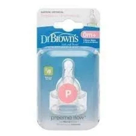 Dr Browns Preemie Flow Teat 0m+