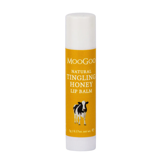 MooGoo - Natural Tingling Honey Lip Balm (5g)