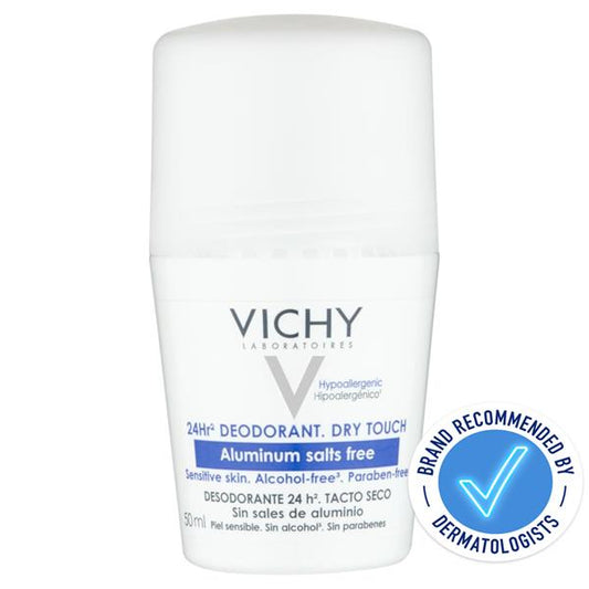 Vichy Deodorant 24Hr Alumin-Free Roll-On 50Ml