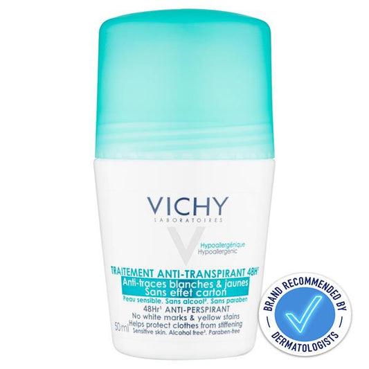 Vichy Deodorant Roll On No Marks 50Ml