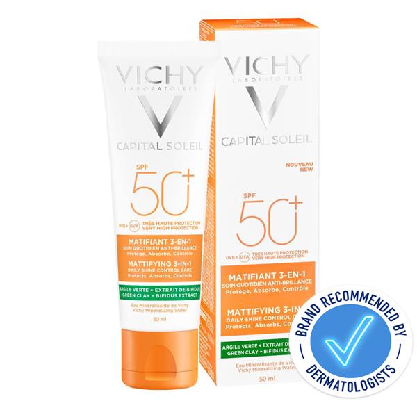 Vichy Capital Soleil Mattifying 3 in 1  SPF 50