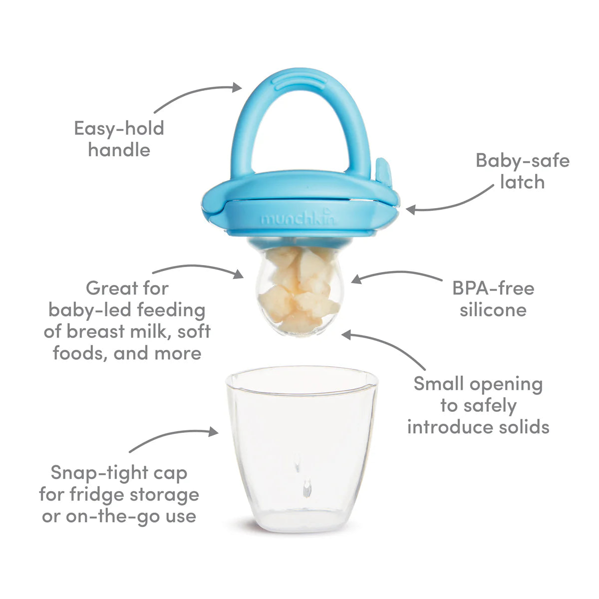 Munchkin Silicone Baby Food Feeder