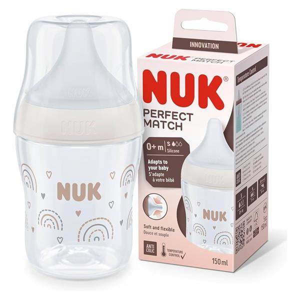 Nuk Perfect Match 0m+ Silicone  Bottle 150ml