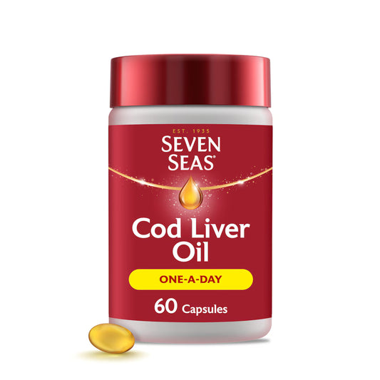 Seven Seas Pure Cod Liver Oil One A Day 60S