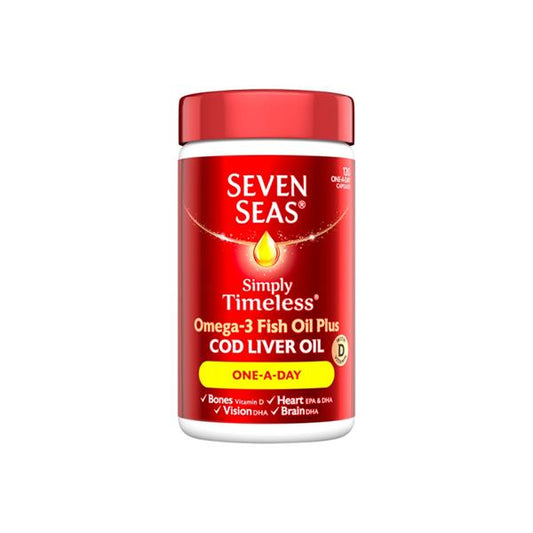Seven SeasCod Liver Oil One-A-Day 120'S