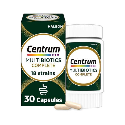 Centrum Multibiotics Complete 30 Capsules