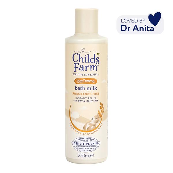 Childs Farm Oatderma Bath Milk Fragrance Free