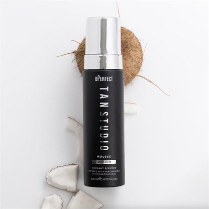 bPerfectTan Studio Mousse Medium Coconut Scented