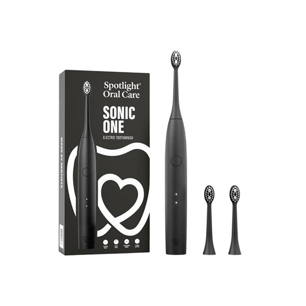 Spotlight Oral Care Sonic One Electric Toothbrush Black