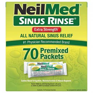 Neilmed Sinus Rinse Extra Strength 70 Premixed Packets