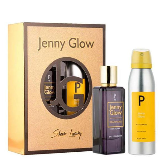 Jenny Glow Billionaire 50ML Mens Gift Set 2 Piece