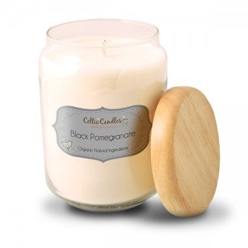 Celtic Candles Large Pop Jar Black Pomegranate