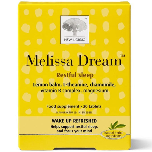New Nordic Melissa Dream 20 Tablets