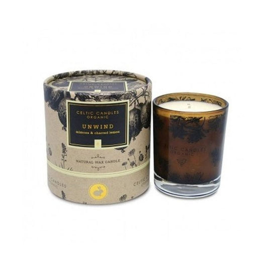 Celtic Candles Organic Unwind Natural Wax