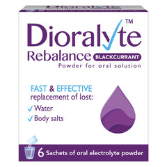 Dioralyte Rebalance Blackcurrant