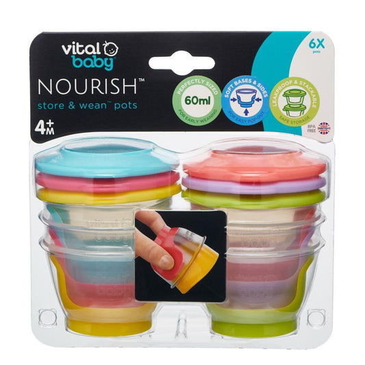 Vital Baby Nourish Store & Weaning Pots
