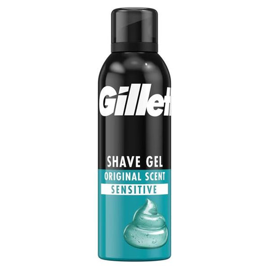 Gillette Classic Sensitive Skin Shaving Gel 200ml