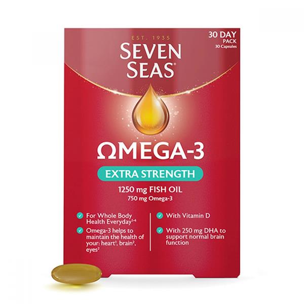 Seven Seas Omega 3 Extra Strength 30 Day