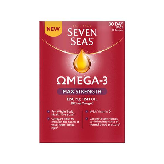 Seven SeasOmega-3 Max Strength 30 Day Pack
