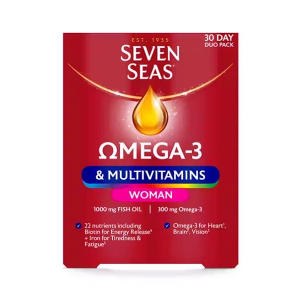 Seven Seas Omega 3 & Multivitamins For Women