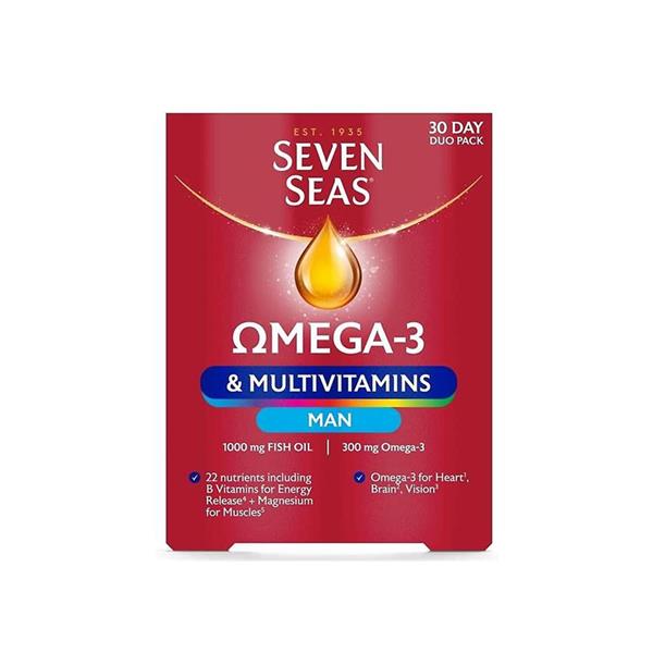 Seven Seas Omega 3 & Multivitamins For Men