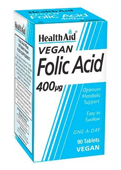 Health Aid Vegan Folic Acid 400ug