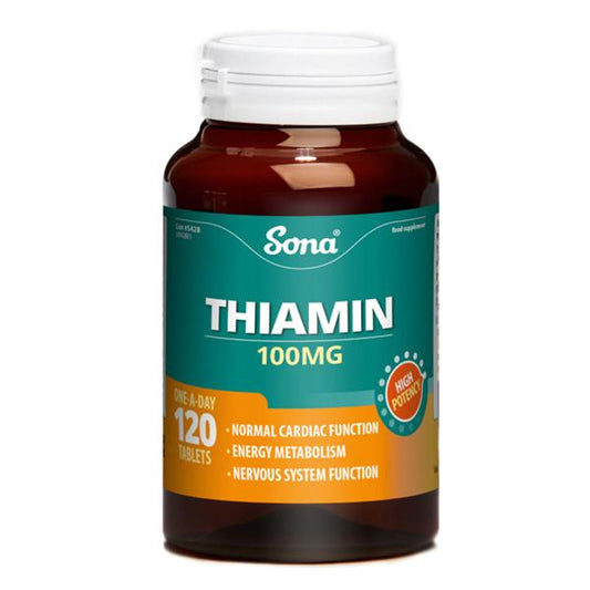 Sona Thiamin 100mg 120 tablets