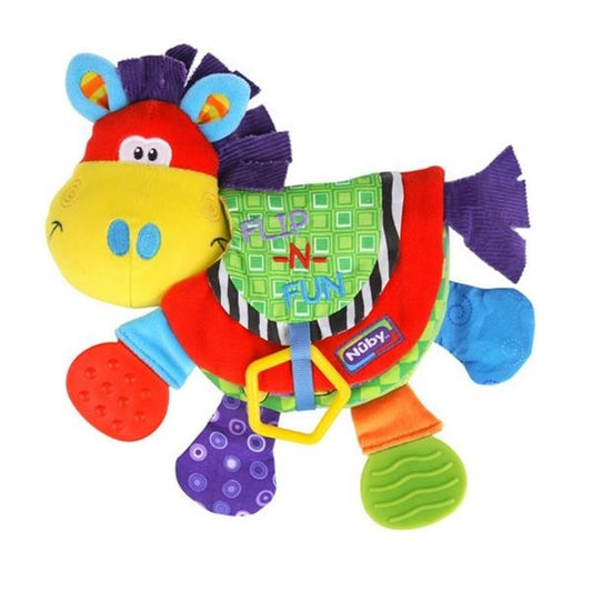 Nuby Flip Flop Teether Book 0 Months +