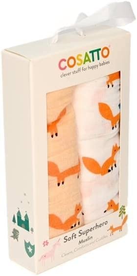 Cosatto Mister Fox Muslin Duo