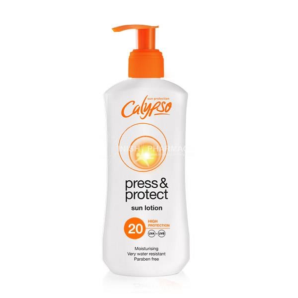 Calypso Press & Protect Sun Lotion SPF20 200ml