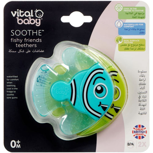 VITAL BABY Soothe Fishy Friends Teethers