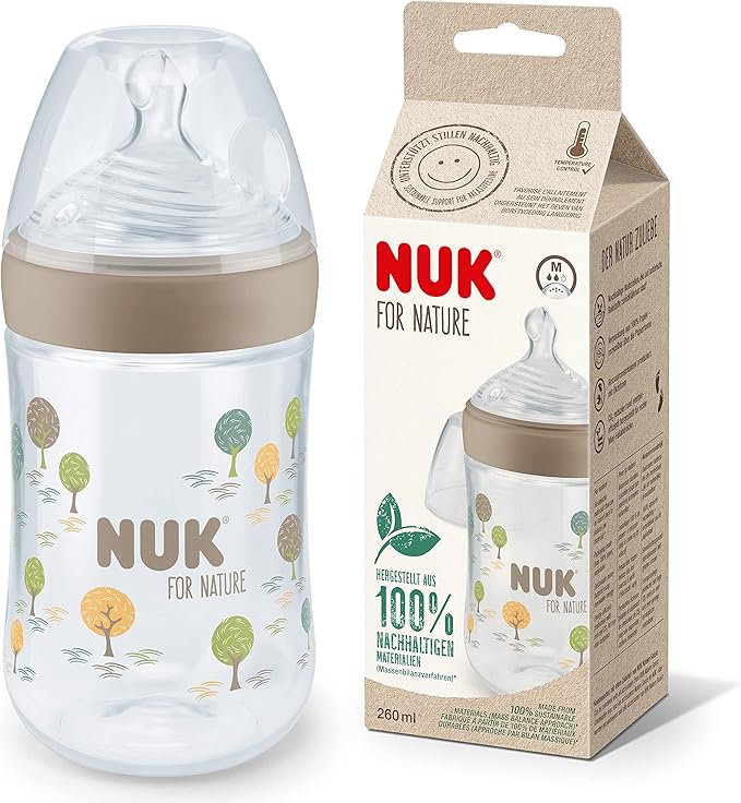 Nuk For Nature 0m+ Silicone 150ml Bottle