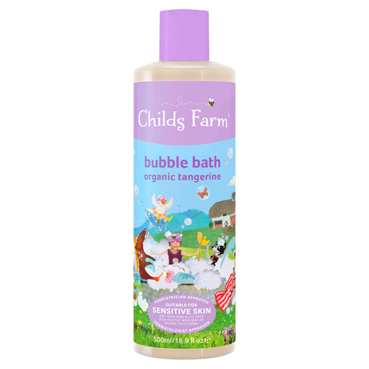 Childs Farm Sensitive Bubble Bath 250ml Organic Tangerine